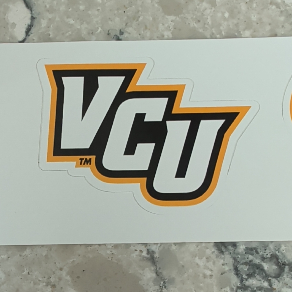 VCU Logo Stickers Set - Picture 3 of 4